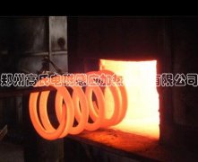 中頻感應(yīng)淬火設(shè)備對(duì)彈簧進(jìn)行加熱熱處理